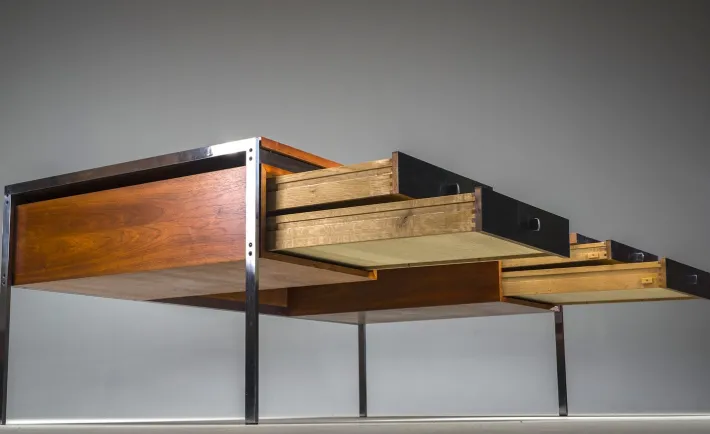 Pamono Executive Desk Jk 204 by Jorgen Kasthold for Kill International, Germany, 1960s Best