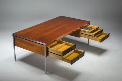Pamono Executive Desk Jk 204 by Jorgen Kasthold for Kill International, Germany, 1960s Best