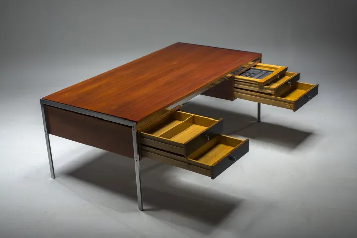 Pamono Executive Desk Jk 204 by Jorgen Kasthold for Kill International, Germany, 1960s Best