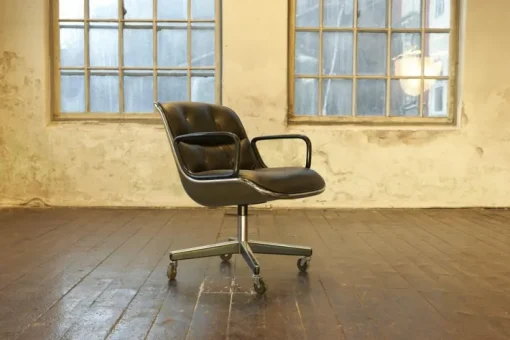 Pamono Executive Swivel Chair by Charles Pollock for Knoll Hot