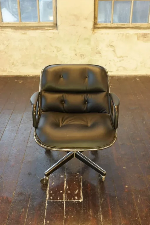 Pamono Executive Swivel Chair by Charles Pollock for Knoll Hot