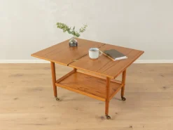 Pamono Extendable Serving Trolley by Poul Jeppesen for Poul Jeppesens Møbelfabrik, 1960s Outlet