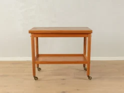 Pamono Extendable Serving Trolley by Poul Jeppesen for Poul Jeppesens Møbelfabrik, 1960s Outlet