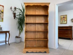 Pamono Farmhouse Bookcase in Natural Wood