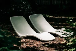 Pamono Fiberglass Sunbed by Charles Zublena Discount