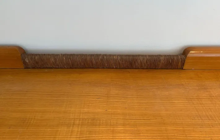 Pamono Fir and Rattan Sideboard Online