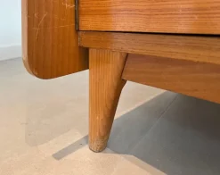 Pamono Fir and Rattan Sideboard Online