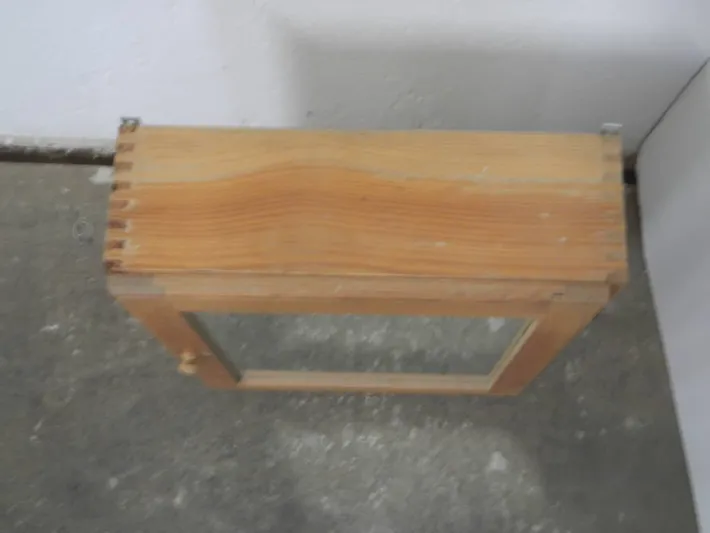 Pamono Fir Cabinet with Mirror, 1970s Best