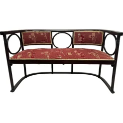 Pamono Fledermaus Bench by Josef Hoffmann, 1905 Sale