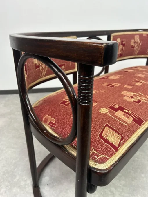 Pamono Fledermaus Bench by Josef Hoffmann, 1905 Sale