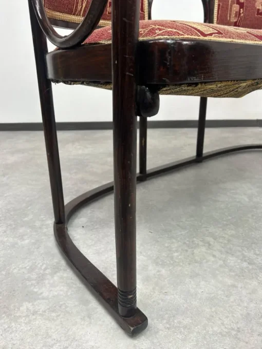 Pamono Fledermaus Bench by Josef Hoffmann, 1905 Sale