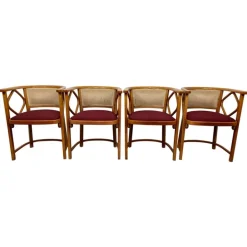Pamono Fledermaus Chairs attributed to Thonet, 1999, Set of 4 Online
