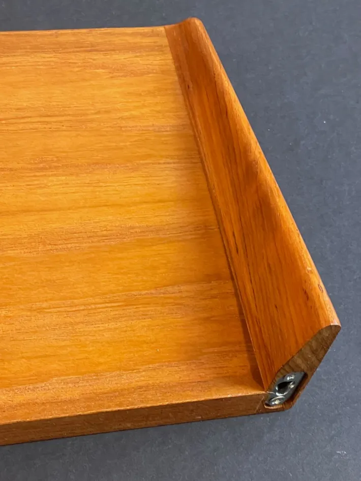 Pamono Floating Shelves in Teak attributed to Kai Kristiansen, Denmark, 1960s, Set of 2 Best