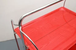 Pamono Foldable Serving Cart from Dinett, 1970s Discount