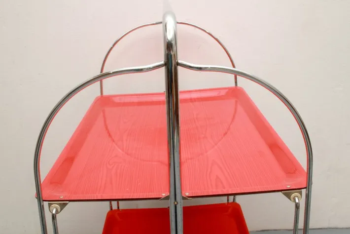 Pamono Foldable Serving Cart from Dinett, 1970s Discount