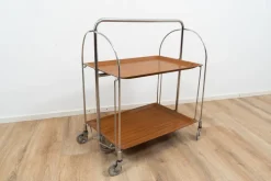 Pamono Foldable Serving Trolley by Bremshey & Co., 1960s Outlet
