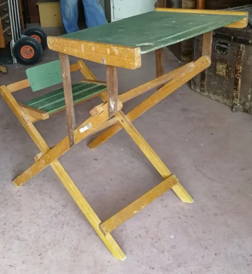 Pamono Folding Children's School Desk, 1960s Hot