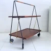 Pamono Folding Serving Trolley in Teak from Ilse Möbel, 1960s Online