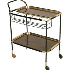 Pamono Formica & Metal Bar Cart from MB Italia, 1960s Clearance