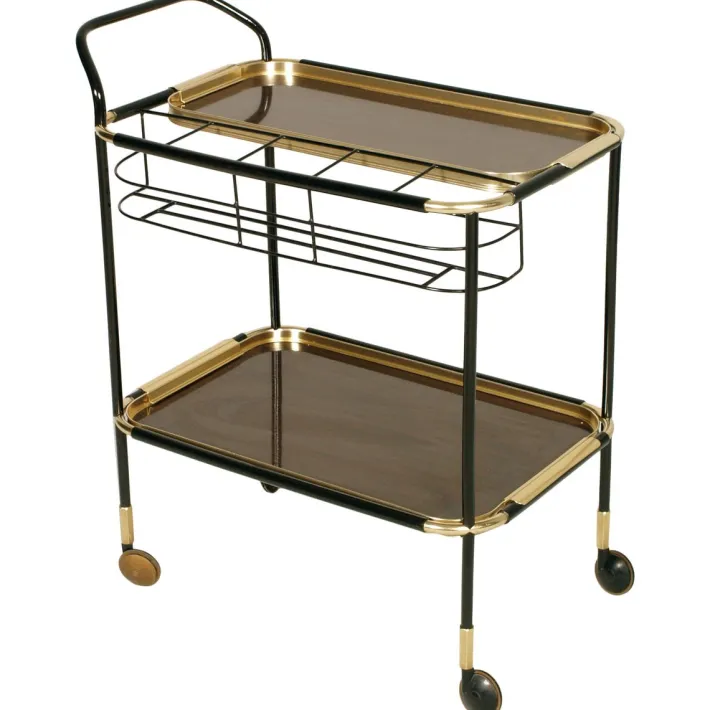 Pamono Formica & Metal Bar Cart from MB Italia, 1960s Clearance