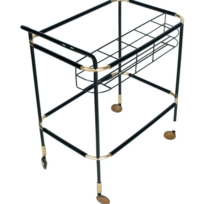 Pamono Formica & Metal Bar Cart from MB Italia, 1960s Clearance