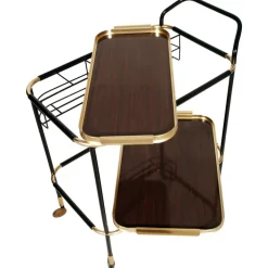 Pamono Formica & Metal Bar Cart from MB Italia, 1960s Clearance