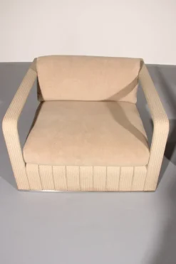 Pamono Frame Your Comfort Lounge Chairs and Table from Paola Lenti, 2000s, Set of 3 Outlet