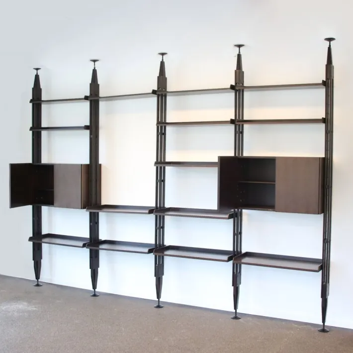 Pamono Franco Albini 4-Unit Shelving System by by Franco Albini for Poggi, Italy, 1960s Sale