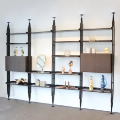 Pamono Franco Albini 4-Unit Shelving System by by Franco Albini for Poggi, Italy, 1960s Sale