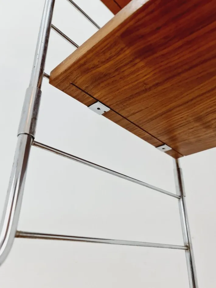 Pamono Free Standing String Shelf-System with Cabinet in Teak from WHB Germany, 1950s Discount