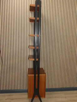 Pamono Freestanding Teak Shelf, 1960s Outlet