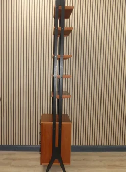 Pamono Freestanding Teak Shelf, 1960s Outlet