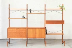 Pamono Freestanding Wall Unit by P. Cadovius Best