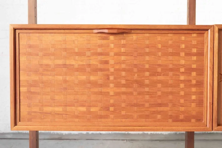 Pamono Freestanding Wall Unit by P. Cadovius Best