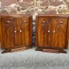 Pamono French Art Deco Nightstands, 1940s, Set of 2