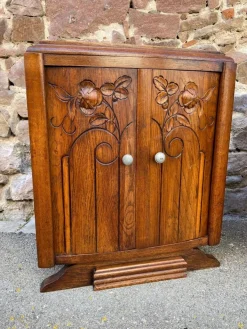 Pamono French Art Deco Nightstands, 1940s, Set of 2