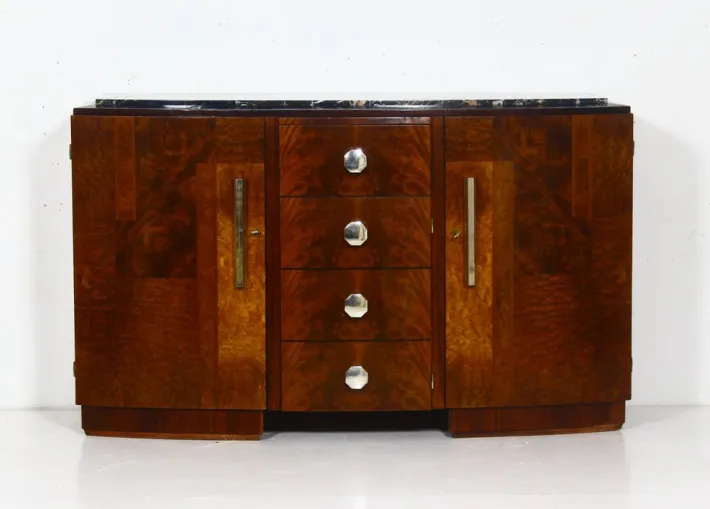 Pamono French Art Deco Sideboard, 1930s