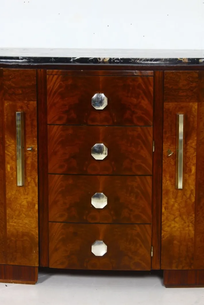 Pamono French Art Deco Sideboard, 1930s