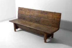 Pamono French Art Populaire Fermette Bench, Early 1900s Outlet