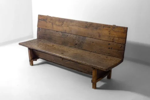 Pamono French Art Populaire Fermette Bench, Early 1900s Outlet