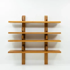 Pamono French B17 Bookshelf by Pierre Chapo, 1970s Hot