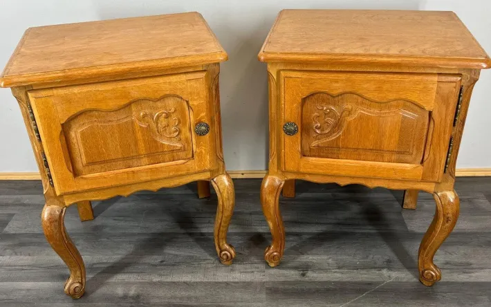 Pamono French Bedside Tables, Set of 2 Clearance