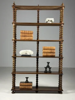 Pamono French Bobbin Bookcase Discount