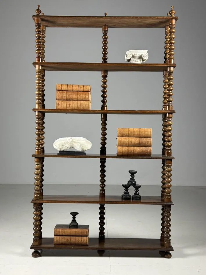 Pamono French Bobbin Bookcase Discount