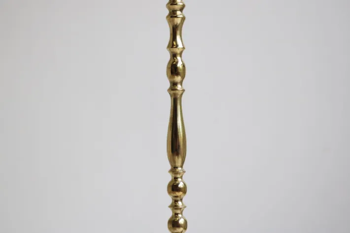 Pamono French Brass Bar Cart from Maison Baguès, 1950s New