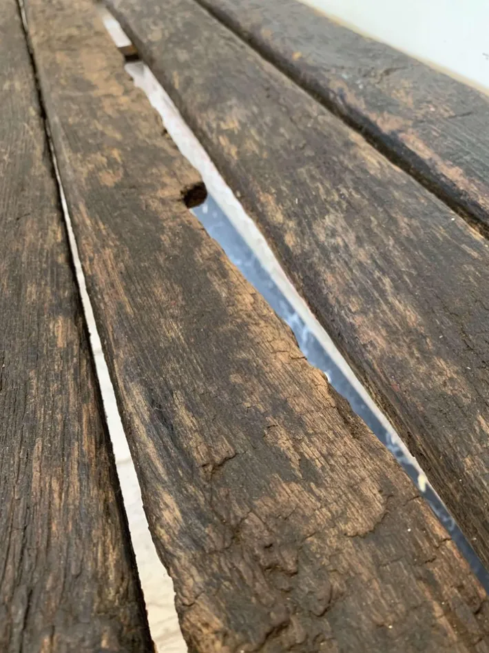 Pamono French Faux Bois Cast Iron Garden Bench, 1990s Hot