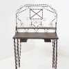 Pamono French Forged Wrought Iron Vanity, 1930s New