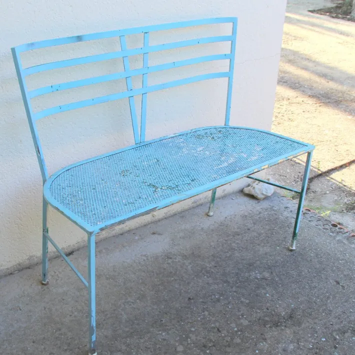 Pamono French Garden Bench, 1950s Best
