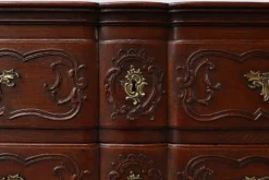 Pamono French Louis XV Style Hand-Crafted Oak Chest of Drawers, 18th Century Best
