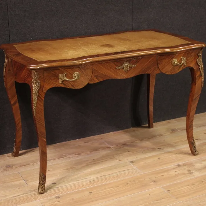 Pamono French Louis XV Style Writing Desk, 1960s Clearance